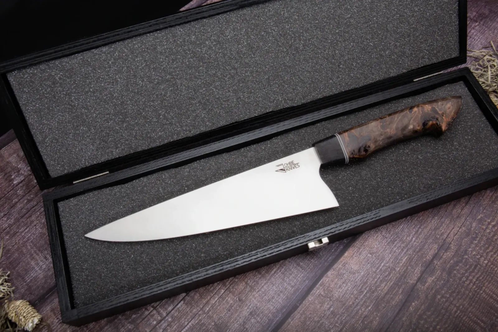 Auszug aus der Webseite 'JOHBE Knives'
